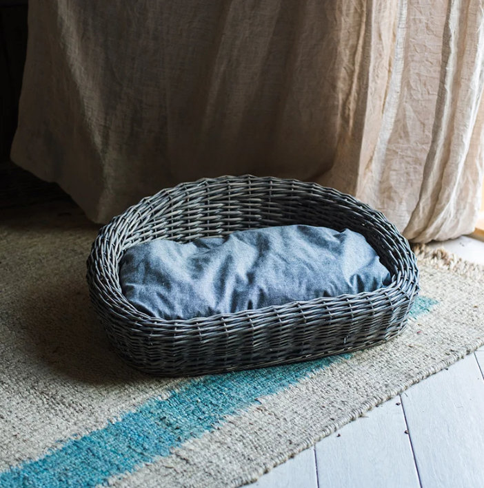 Cassian Wicker Pet Bed