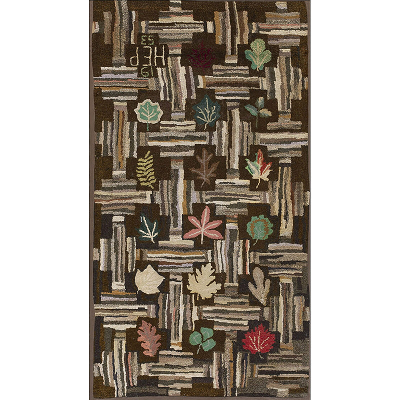 Tapis crocheté Bold Brown
