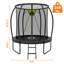 Trampolines récréatives avec panier et basketball de 8 pi Funseek