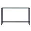 Console étroite Darrin avec plateau en miroir - noir-124921271-124921273