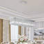 Lustre moderne moderne en cristal 8 lumières pour salle à manger-2068348077