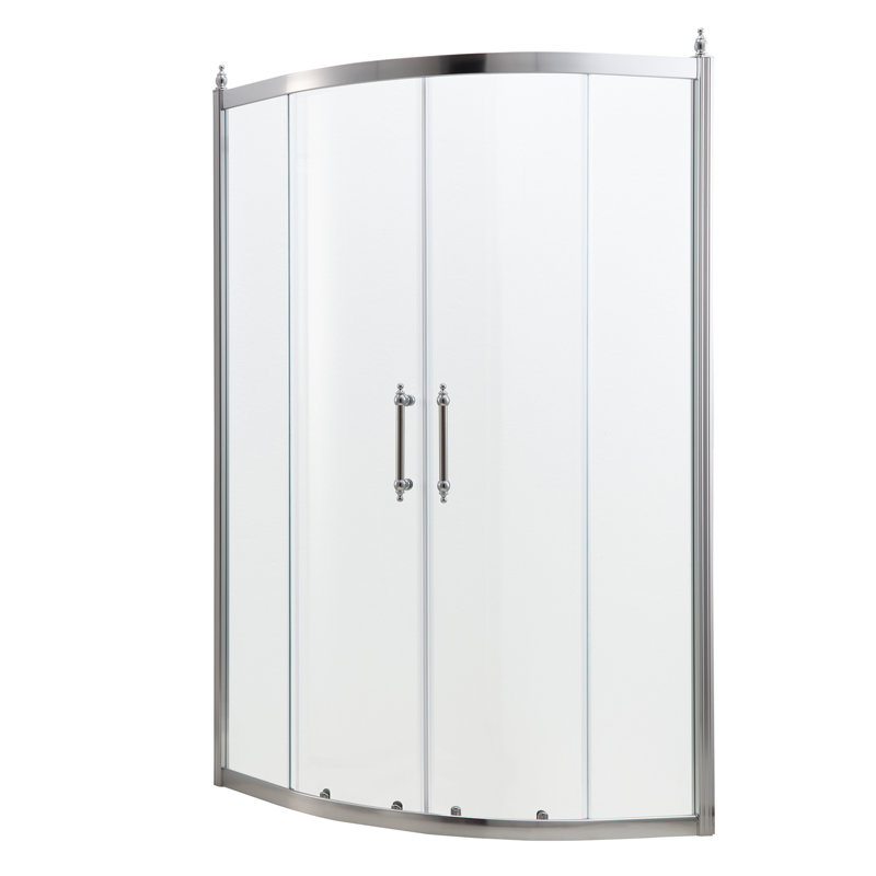 Shower Door 36" X 72" Framed Tub Shower Enclosure, 1/4 In. (6Mm)