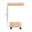 Table d'appoint en forme de C avec roulettes de frein-378689075-378689073