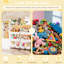 4-Tier Kids Toy Storage Organizer & Bookshelf – Toddler Storage with 8 Removable Toy Bins & 3 Cubbies, for Study Room, Bedroom, Kids Room, Classroom, Nursery