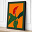 Crimson Bloom Rise Botanical - Wrapped Canvas-8048003-8048012
