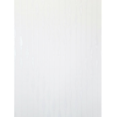 Rouleau de papier peint texturé blanc à chevrons Caziyah