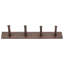 Hammered Copper Quadruple Robe/Towel Hook