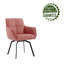 Velvet Swivel Armchair-1284429482