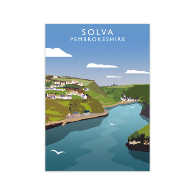 Solva Pembrokeshire by Richard O'Neill - Print