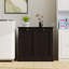 Armoire de trieur de linge inclinable à deux compartiments