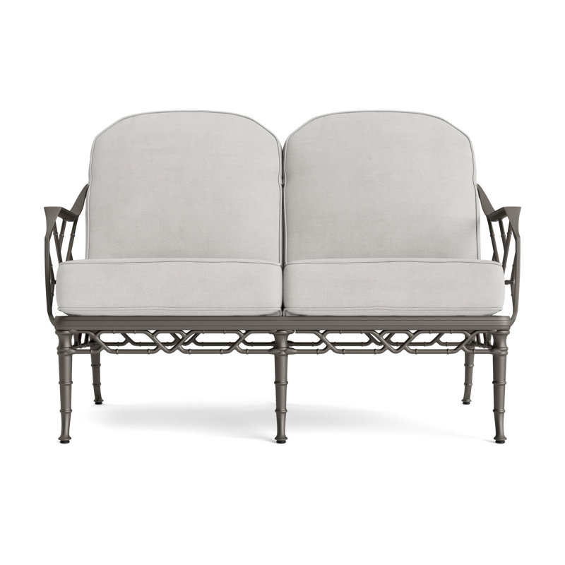 Calcutta Outdoor 2 - Seat Loveseat, Fusion Dove, Mica