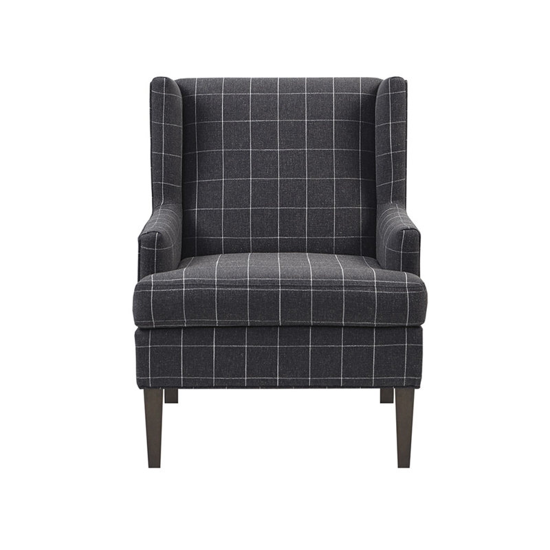 Accent chair, Gris, Brun