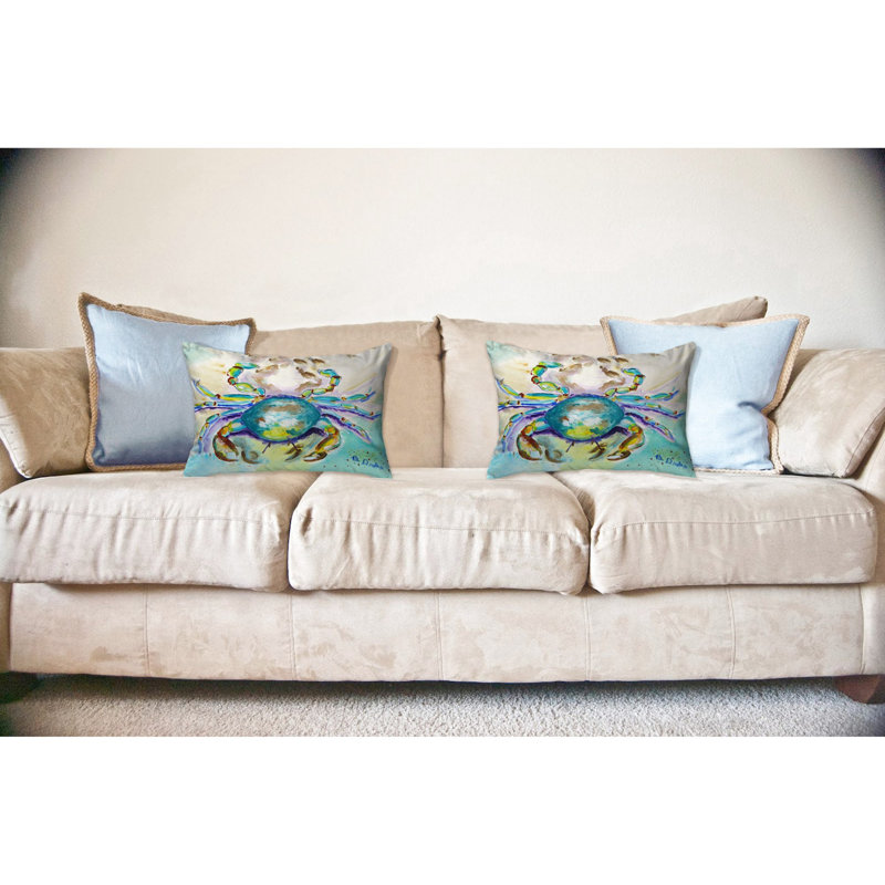  Housse et insert de coussin rectangulaire d'extérieur Alaskan Crab