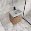 Ensemble de meuble-lavabo simple mural 19 po Aftandil