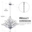 Lustre de style empire 12 lumières Darcey-656399396