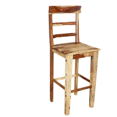Traci Solid Wood Counter Stool