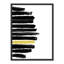 Kinetic Strokes 7 - Floater Frame Print on Canvas-106479761-106479772