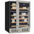 SommSeries2 46 Bottle Dual Zone with VinoView Display Shelving