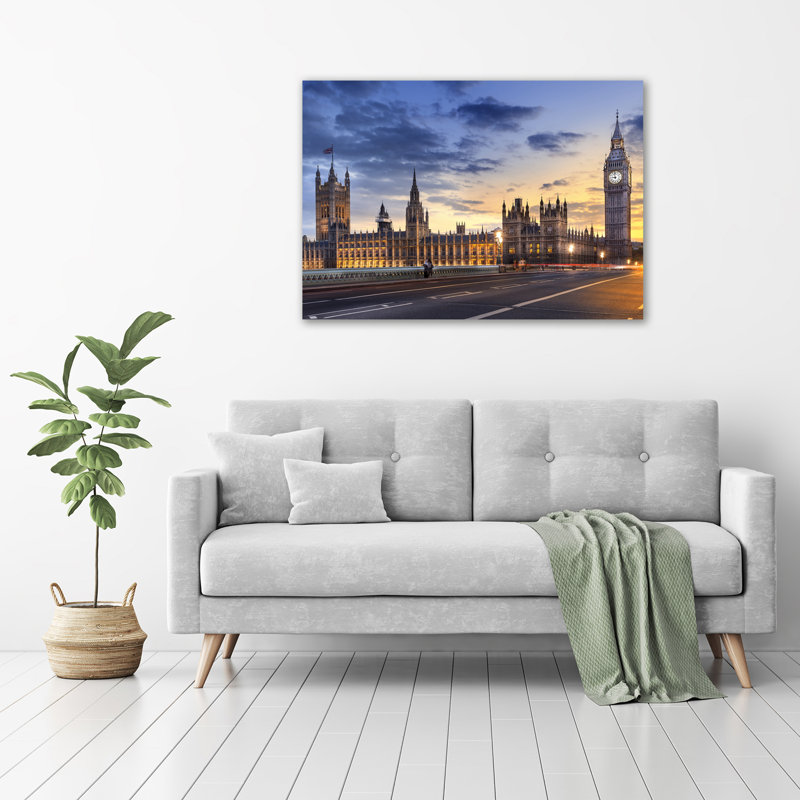 Big Ben London - Wrapped Canvas Print