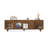 Modern Nut-Brown Solid Wood TV Stands