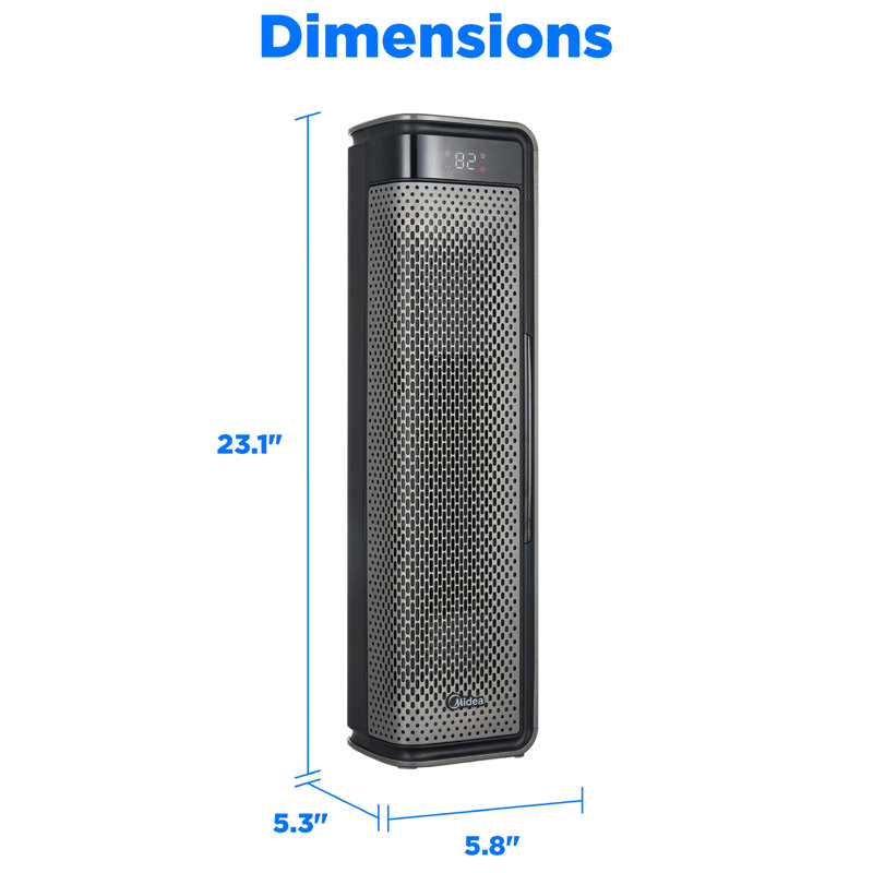 23in Dual-Flex Safe Space Heater