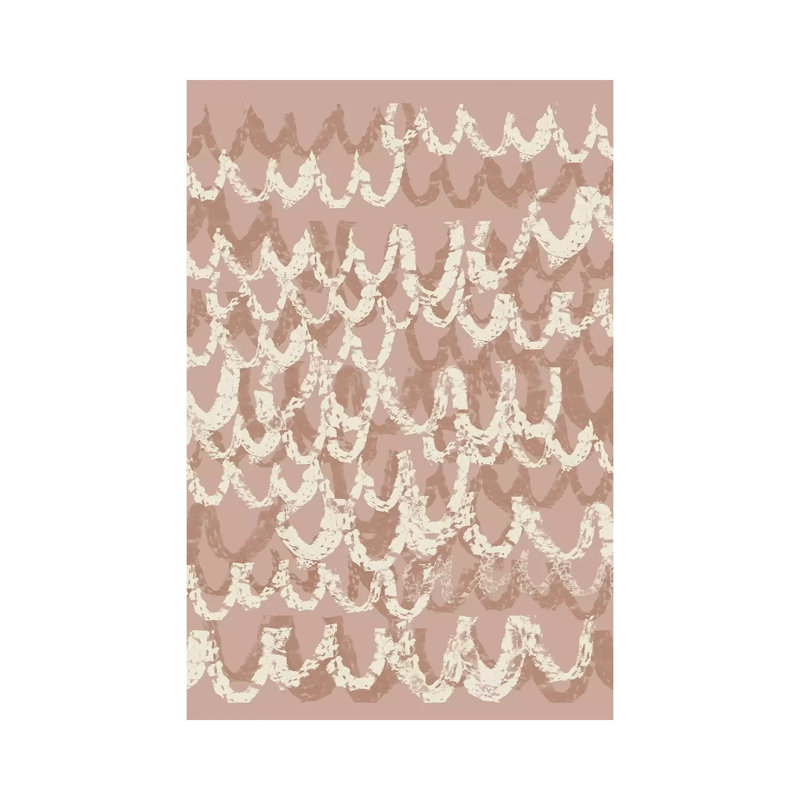 Scalloped III by Jennifer Goldberger - Wrapped Canvas Print, 66.04 cm H x 45.72 cm W x 1.91 cm D