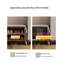 Banc de rangement minimaliste en bois massif Minimalist