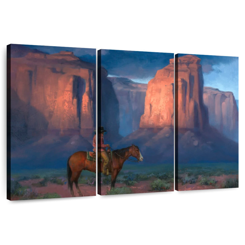 Lelar The Spell Of Monument Valley, 20" H x 33" W