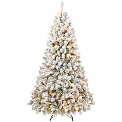 Arbre de Noël artificiel enneigé