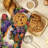 Mystical Bloom Oven Mitt Cotton Twill