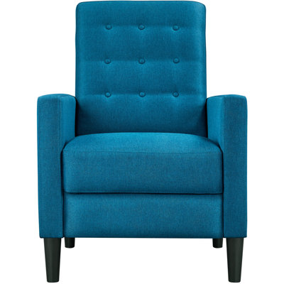 Single Reclining Chair With Adjustable Back & Footrest