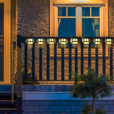 Silver Solar Powered Step Light Kit