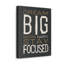 «Inspirational Dream Big Stay», art textuel sur toile tendue-1485882922