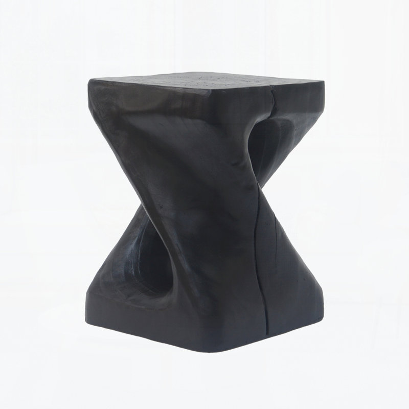 Outdoor MGO Side Table, Black