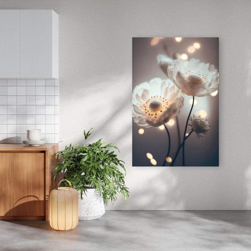 Reproduction d'art mural fleur de rêve, H 60 po x l 40 po