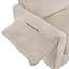 Canapé-lit inclinable de 79,13 pouces Comfy