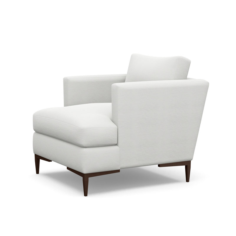 Aiden Accent Chair, Antique Bronze, Page Snow (Performance fabric) 1355-91