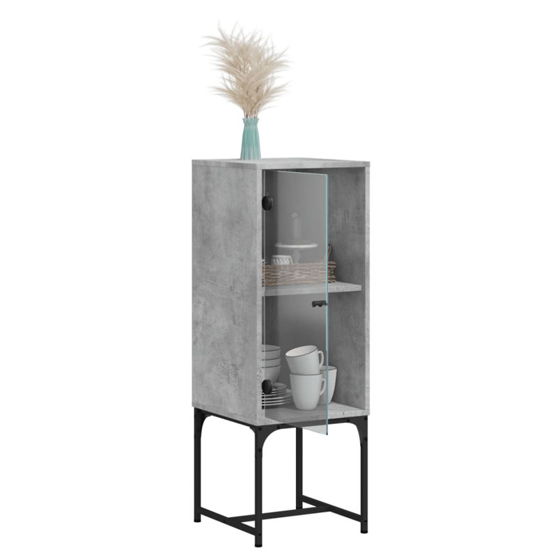 Gosson Display Cabinet, Concrete Grey