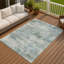 Tapis abstrait intérieur / extérieur lavable à la machine Kerwin ACN2370-356442261