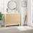 Folding Dining Table, Drop Leaf Dining Table With 6 Wheels And 2-Layer Storage Shelf, Space Saving Dining Table For Small Spaces (Natural Wood, 50.1" D X 31.4" W X 29.5" H)