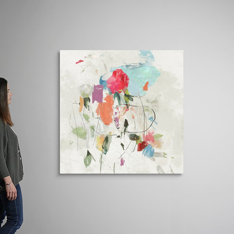 Spread Love II par PI Studio - reproduction d'art sur toile, Toile tendue, H 48 po x l 48 po x P 1,25 po