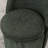 Upholstered Barrel Dining Chair, Boucle Fabric Swivel Kitchen Chair, Wingback Side Chair, Armless Vanity Chair-89623682