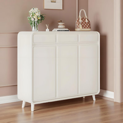 French style romantic storage shoe cabinet