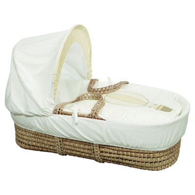 Moses Basket with Bedding with Mattress