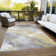 Machine Washable Indoor/Outdoor Claudian ACN1536 Gold Rug