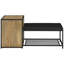 Banc de rangement pour chaussures avec armoire