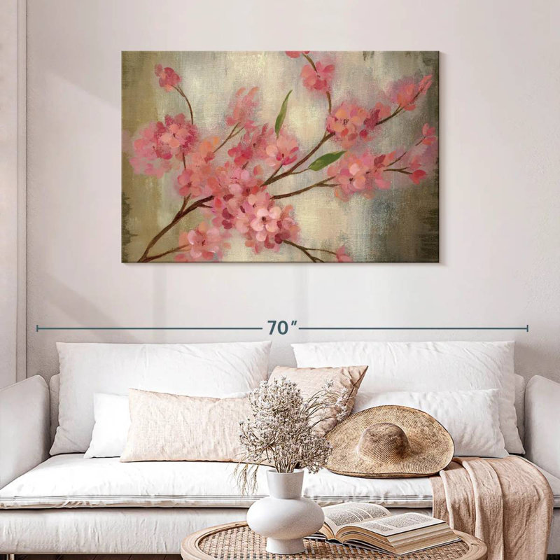 Harnek Cherry Blossom I, 30" H x 45" W