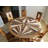 Bujor Teak Round Solid Wood Dining Table