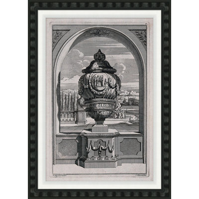 Garden and Park Ornaments & Design I Framed Drawing Print