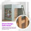 Lit mezzanine avec tablettes de rangement Leonide-133481530-133481531